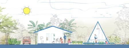 Floating house